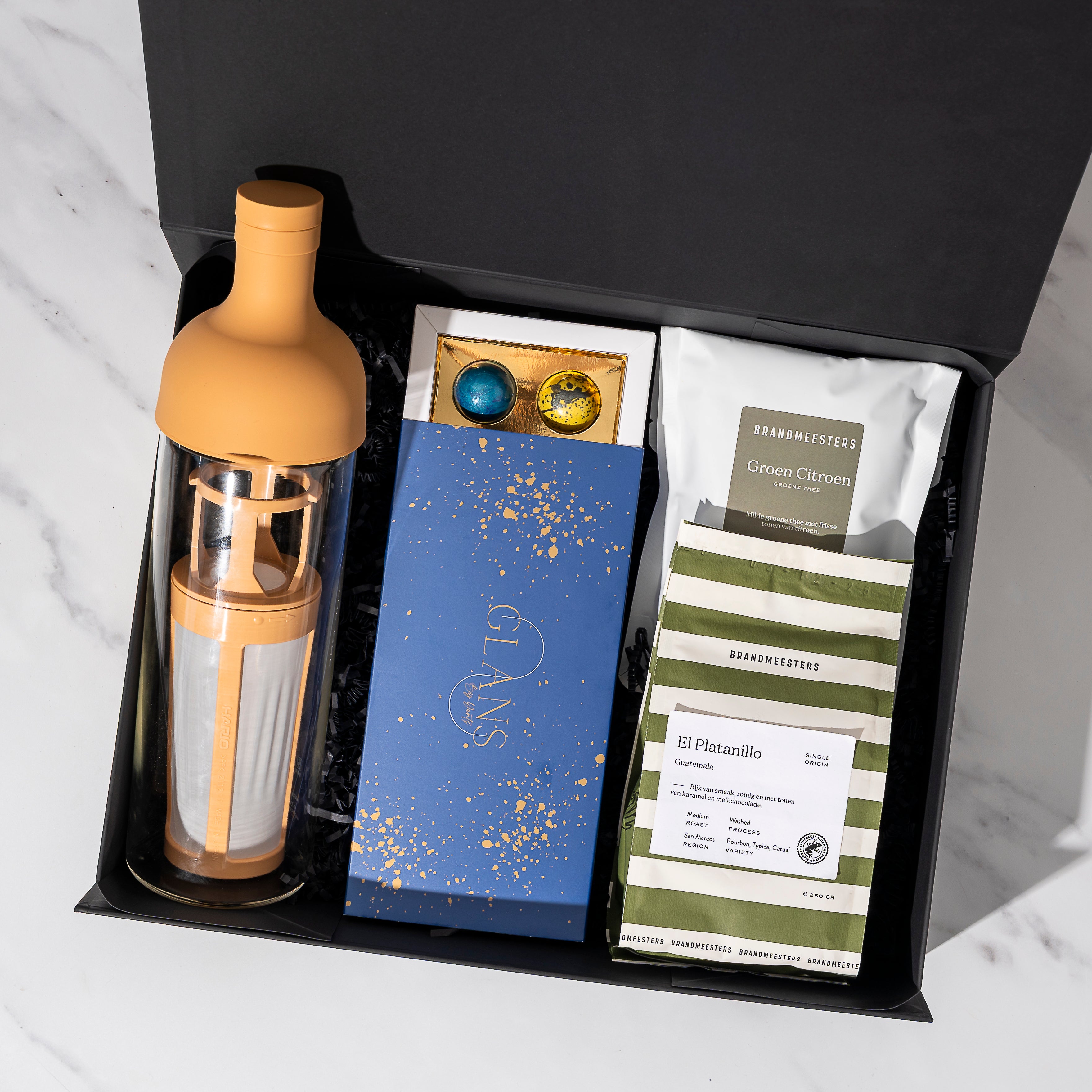 Giftbox - Glans x Brandmeesters x Hario (excl. VAT)